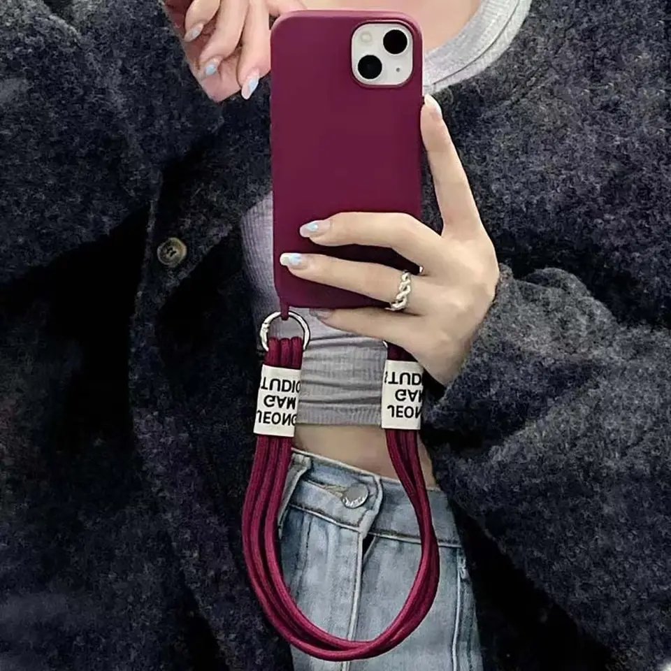 acrylic crossbody phone case