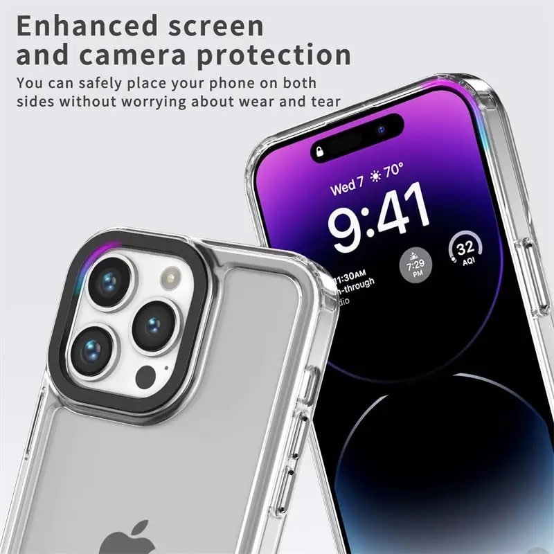 clear space phone case