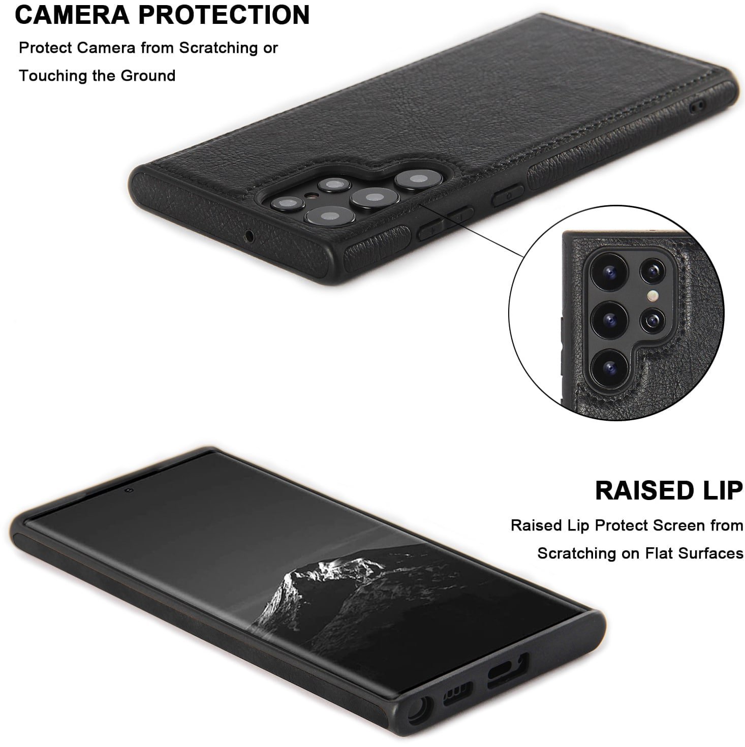 Leather Phone Case for Samsung
