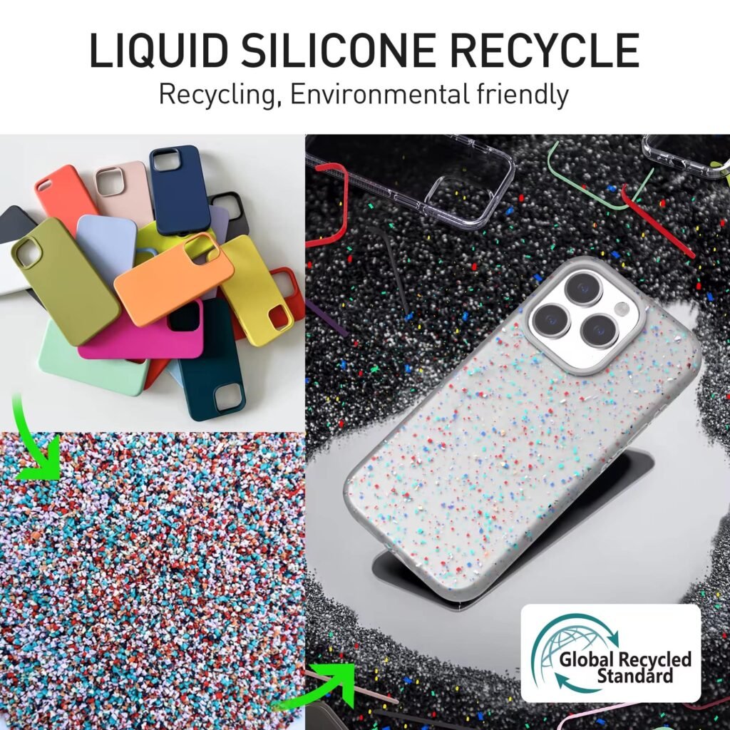 orientation recyclable liquid silicone case