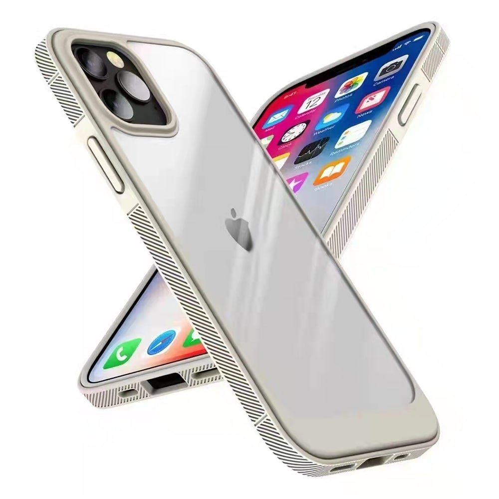 Acrylic iPhone Case Transparent Camera Framed Protective