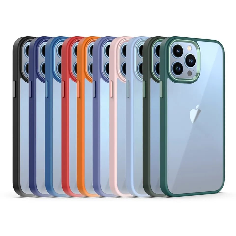 Shockproof Combo Acrylic Clear iPhone Case