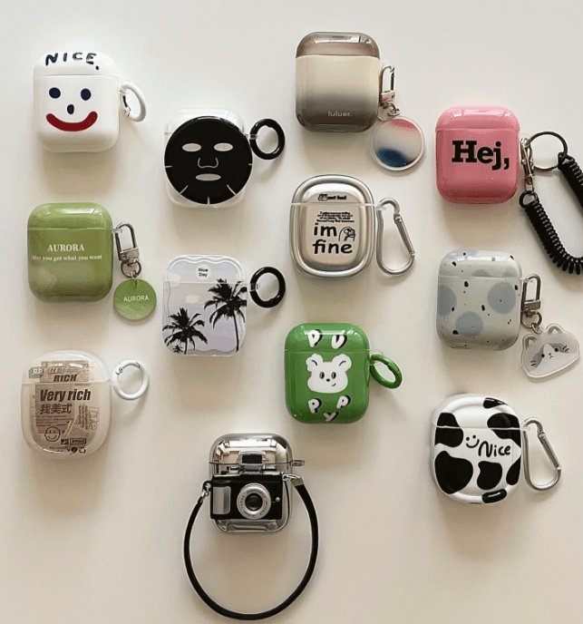 trendy wholesale airpods customization cases4