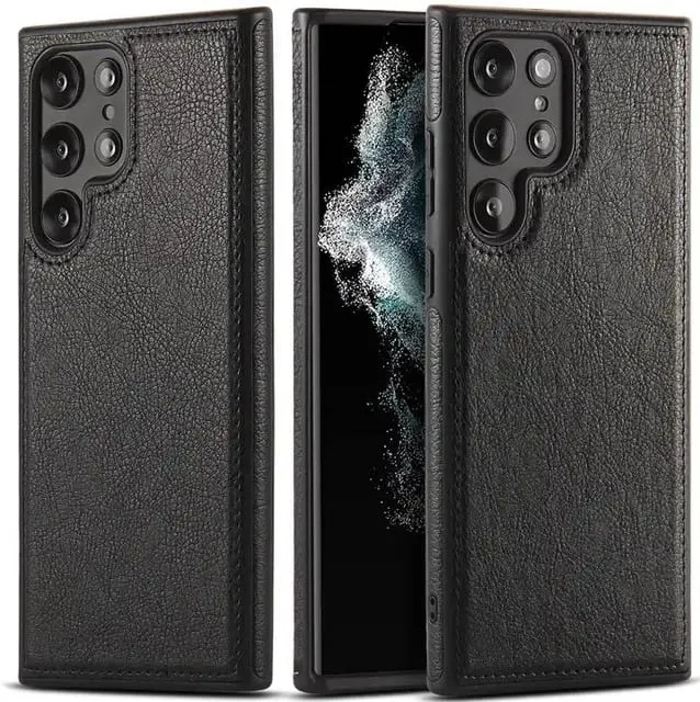 Luxury Leather Phone Case for Samsung Galaxy S23