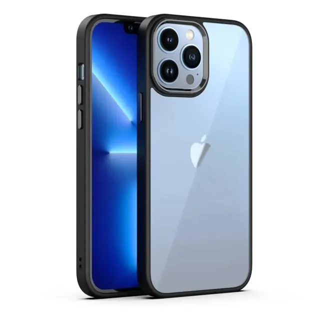 Wholesale Shockproof Combo Acrylic Clear iPhone Case