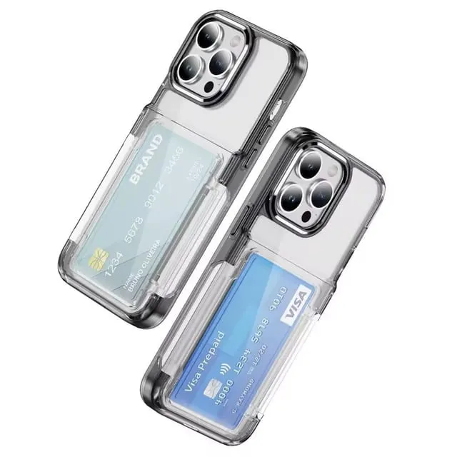 Transparent Clear Cover with Card Slot